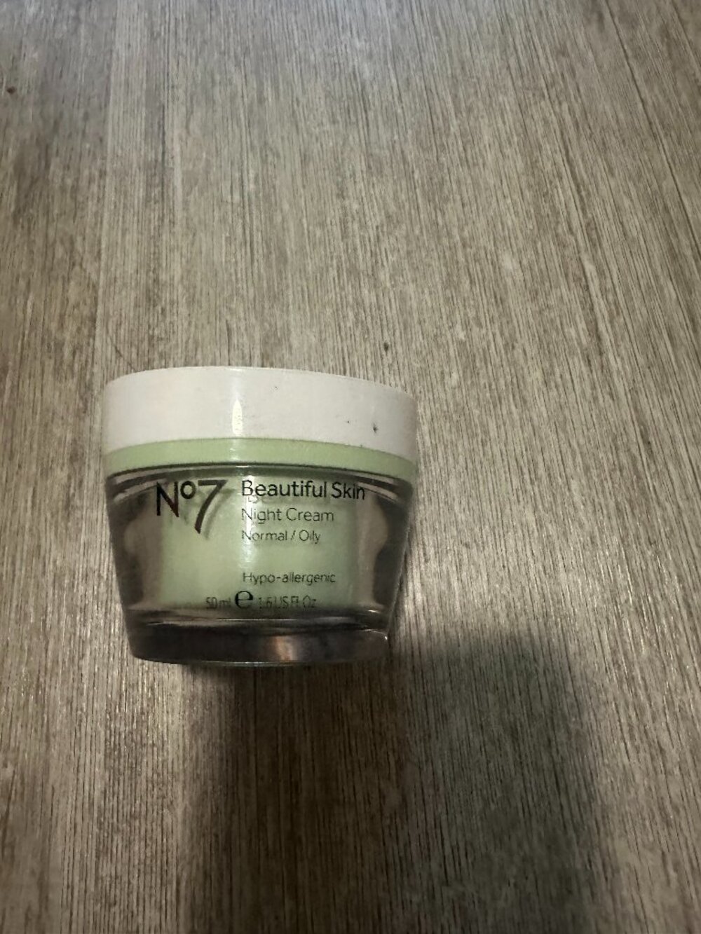 No 7 Beautiful Skin Night Cream, Normal / Oily